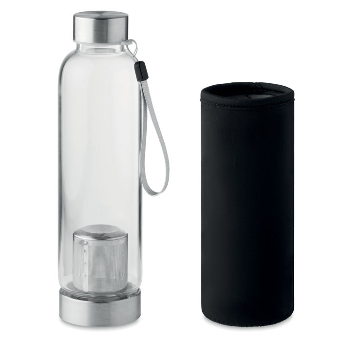 Single Walled Glass Bottle