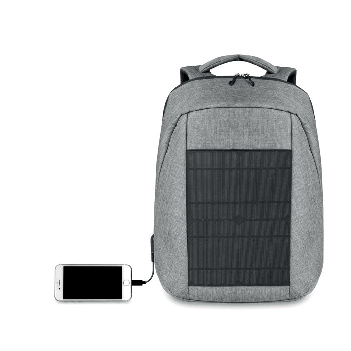 Backpack with Solar Panel Charger