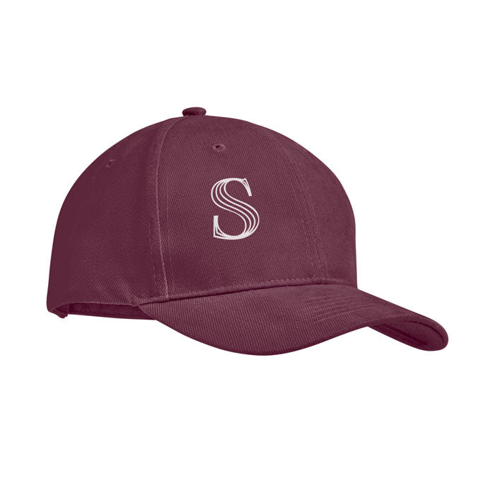 Brushed Cotton Cap with Adjustable Metal Buckle