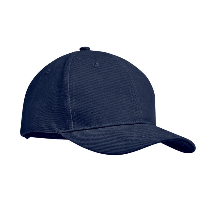 Brushed Cotton Cap with Adjustable Metal Buckle