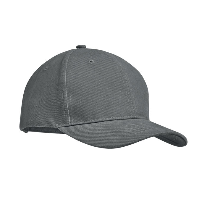 Brushed Cotton Cap with Adjustable Metal Buckle