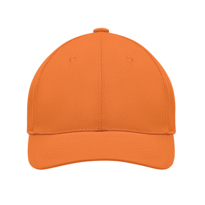 Brushed Cotton Cap with Adjustable Metal Buckle