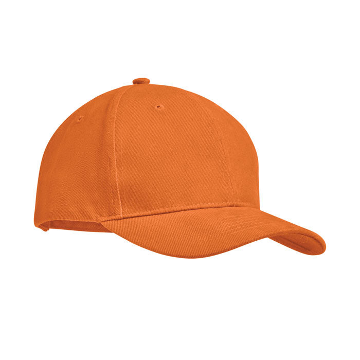 Brushed Cotton Cap with Adjustable Metal Buckle