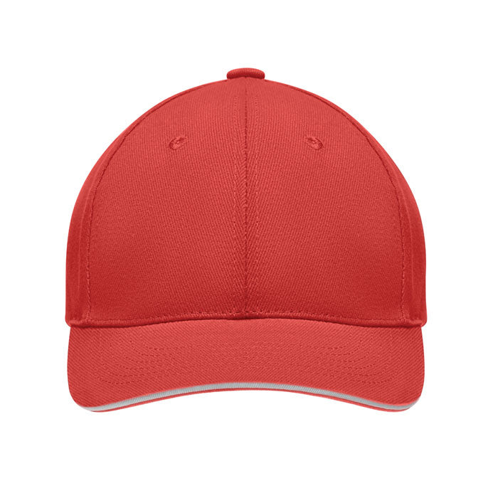 Brushed Cotton Cap with Adjustable Metal Buckle