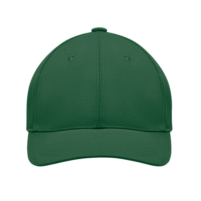 Brushed Cotton Cap with Adjustable Metal Buckle