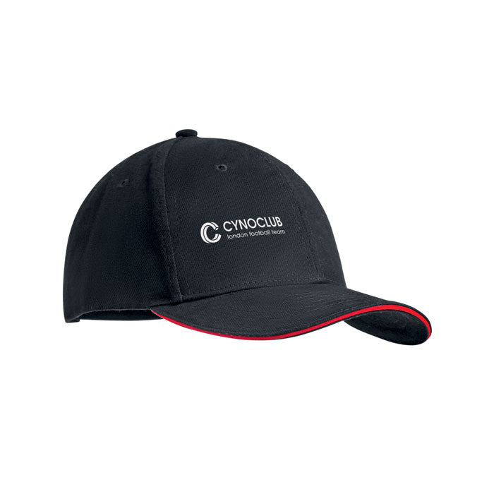 Brushed Cotton Cap with Adjustable Metal Buckle