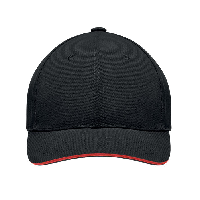 Brushed Cotton Cap with Adjustable Metal Buckle
