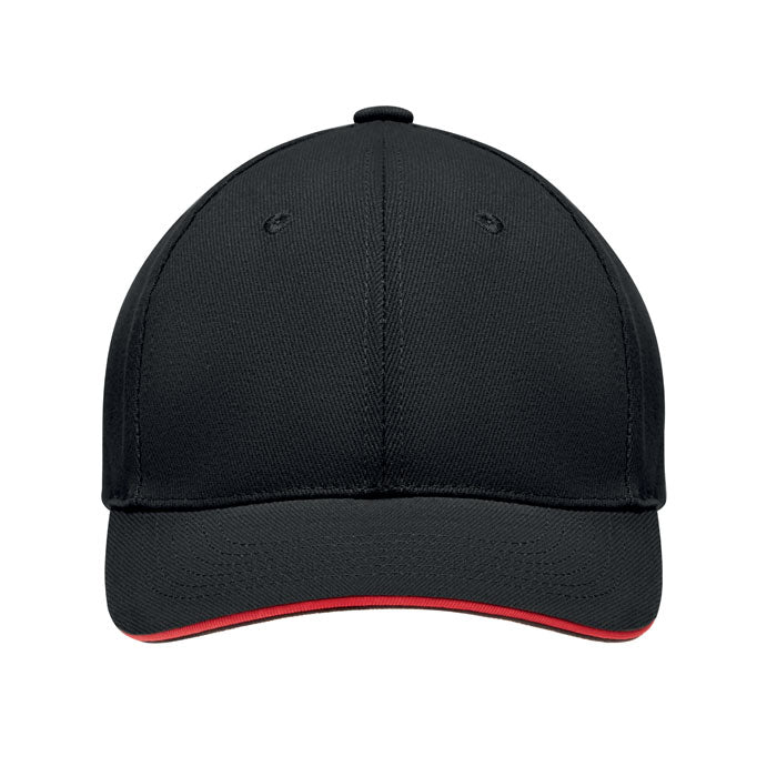 Brushed Cotton Cap with Adjustable Metal Buckle