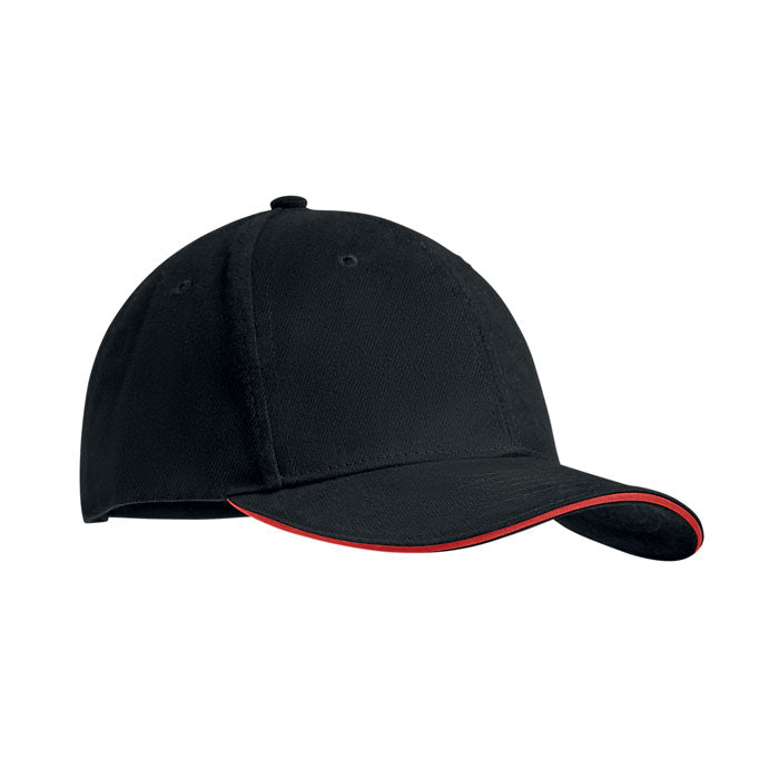 Brushed Cotton Cap with Adjustable Metal Buckle