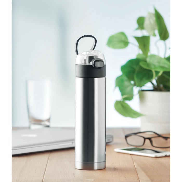 400ml Double Walled Bottle with Security Lock