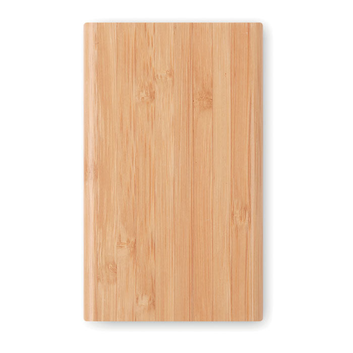 Powerbank in Bamboo Casing