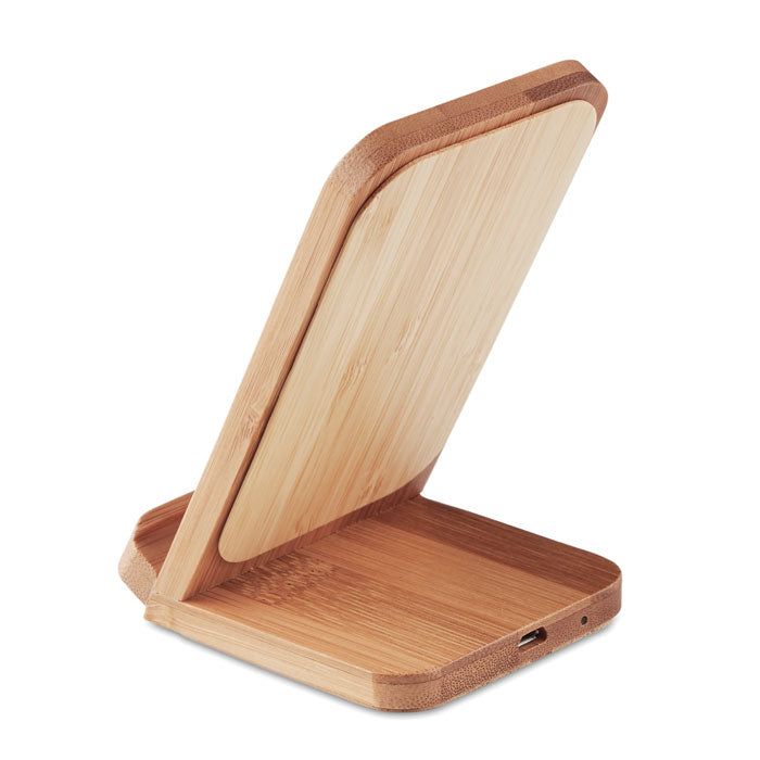 Bamboo Wireless Charging Stand