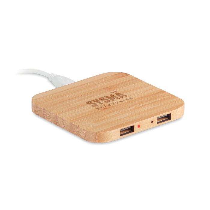 Bamboo Wireless Charging Pad
