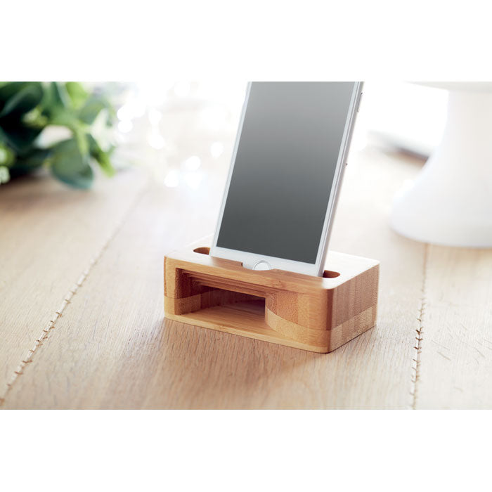 Bamboo Phone Stand Amplifier