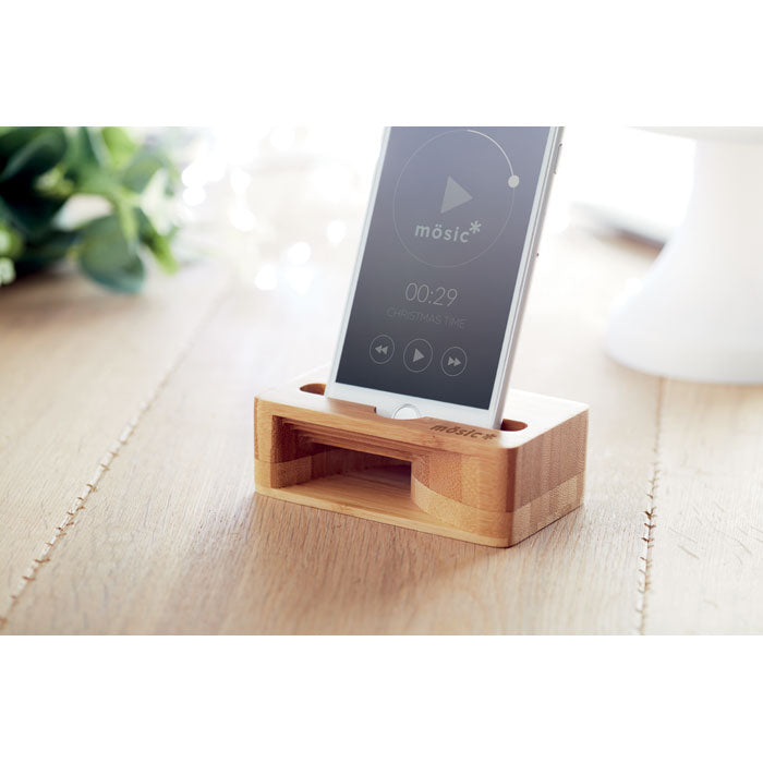 Bamboo Phone Stand Amplifier
