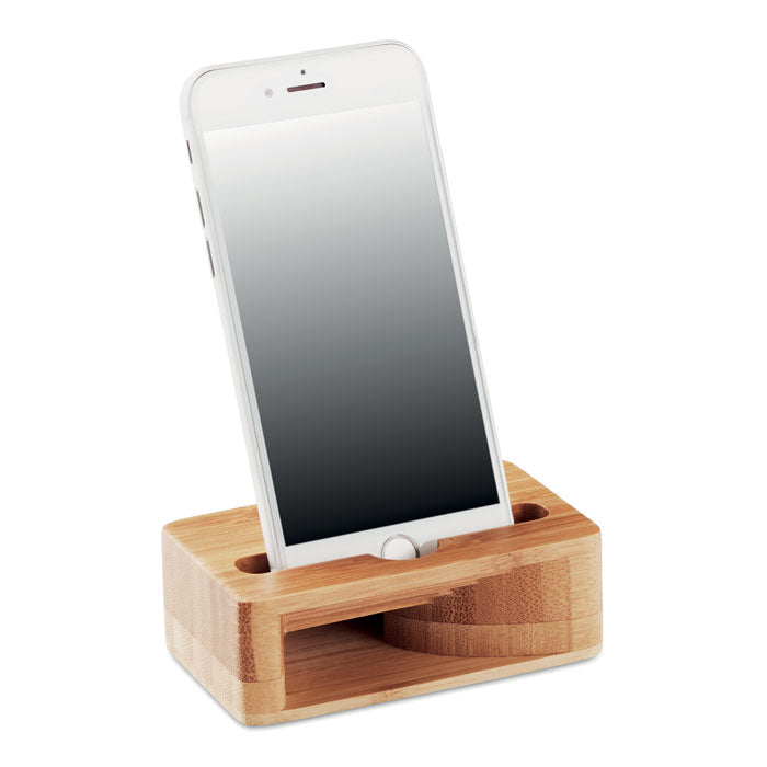 Bamboo Phone Stand Amplifier