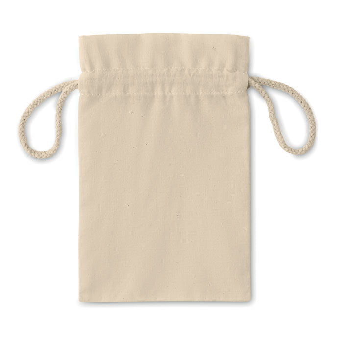 Small Cotton Draw Cord Gift Bag