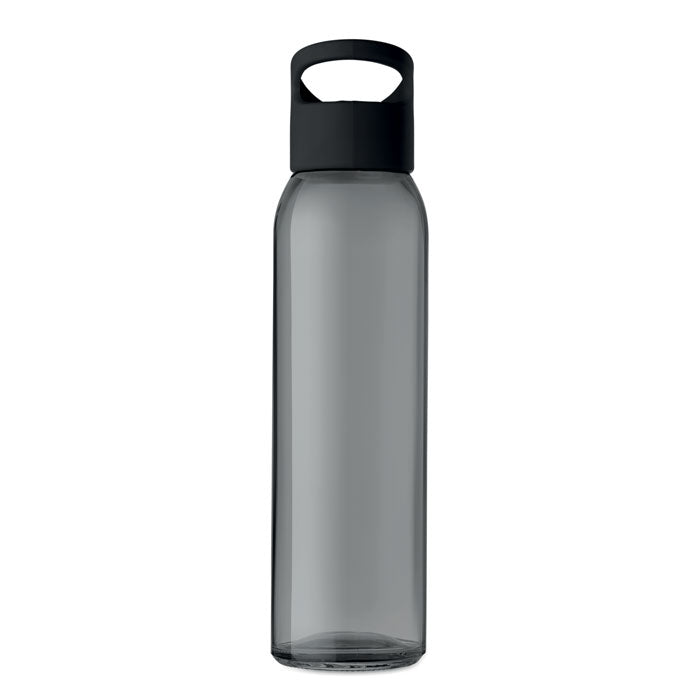 Glass Water Bottle with Hanging Loop