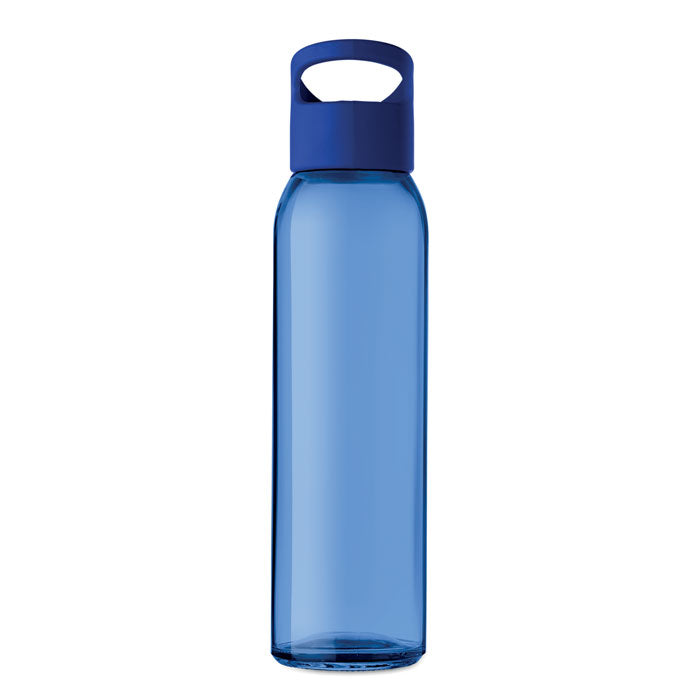 Glass Water Bottle with Hanging Loop