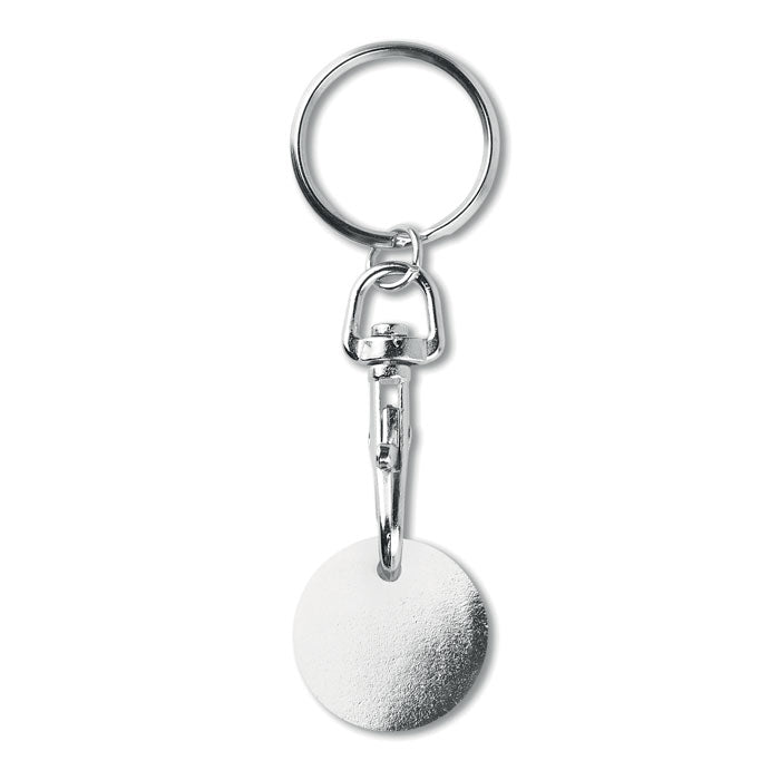 Keyring with Euro Trolley Token