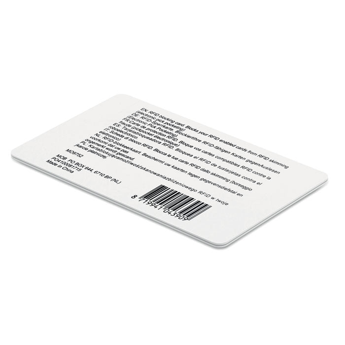 RFID Blocking Card