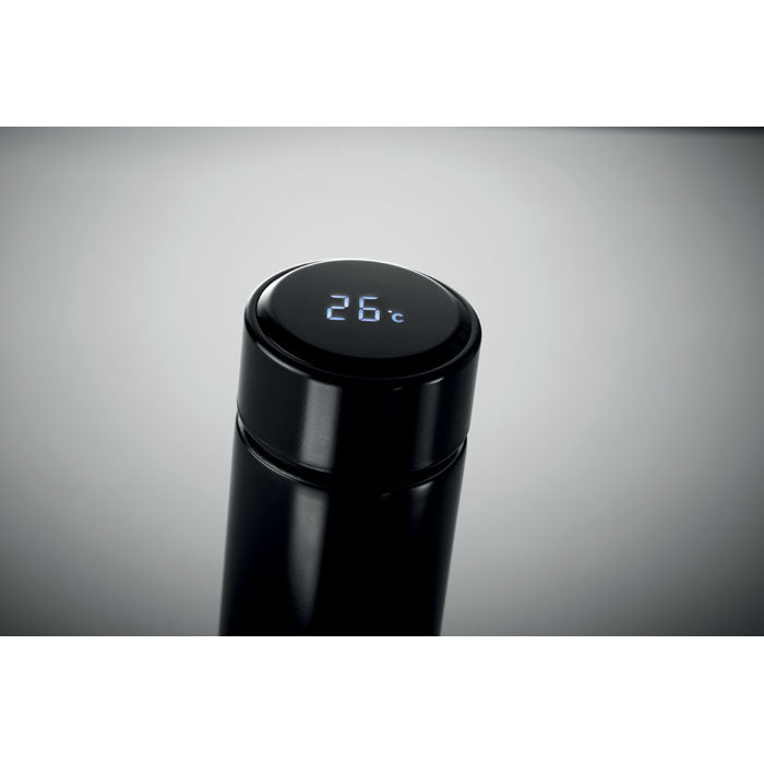 Vacuum Bottle with Touch Thermometer