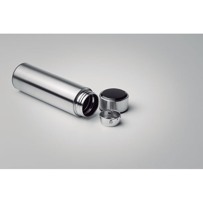 Vacuum Bottle with Touch Thermometer