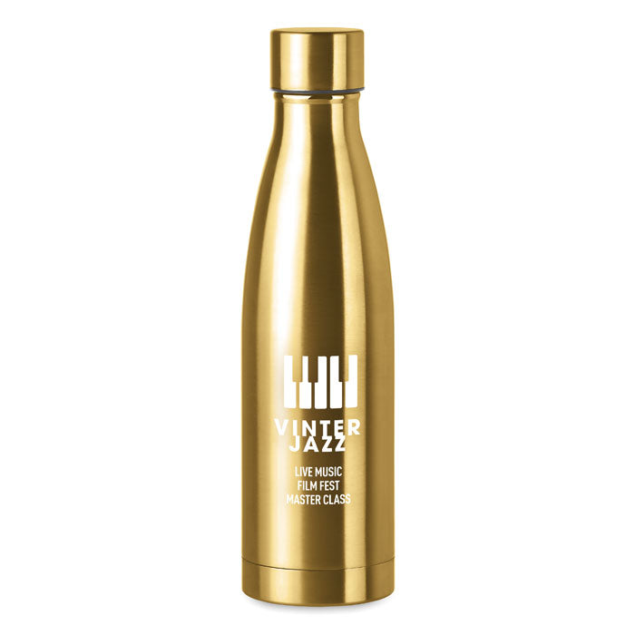 Metallic Double Walled Steel Bottle