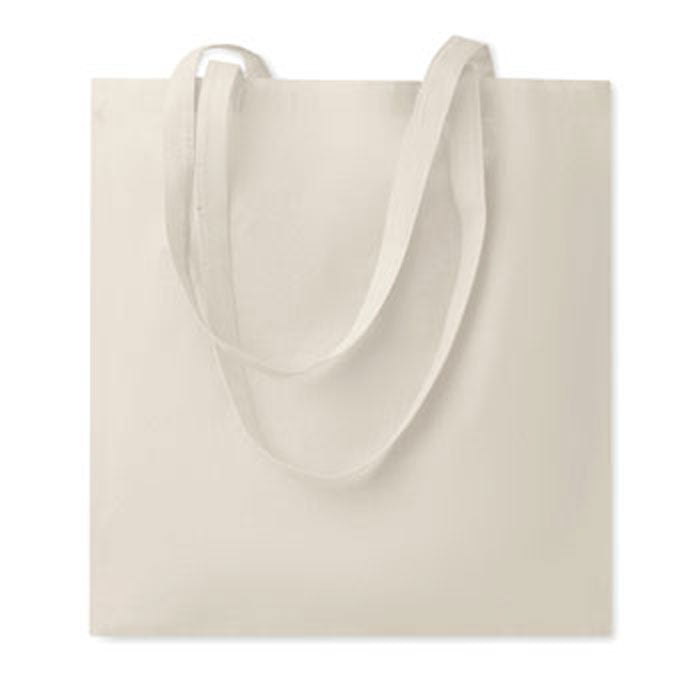 Cotton Shopper with Long Handles