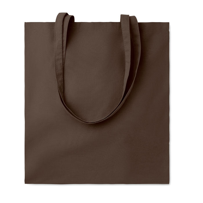 Shopping Bag in Cotton with Long Handles