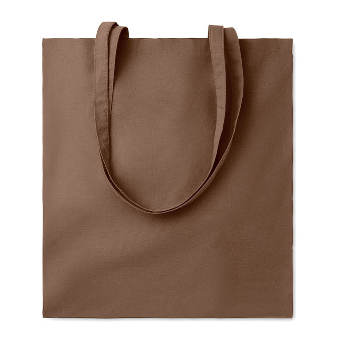 Shopping Bag in Cotton with Long Handles