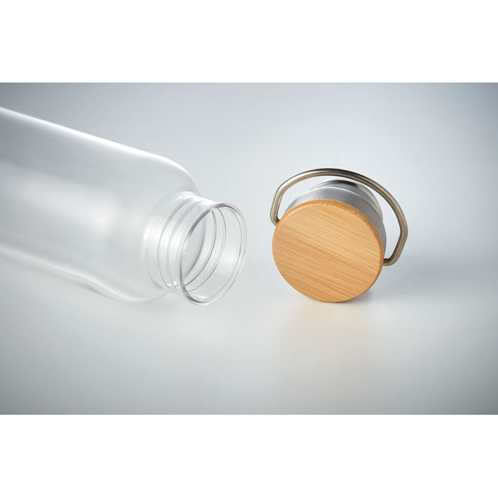 Tritan Drinks Bottle with Bamboo Lid