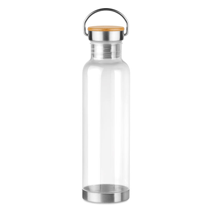 Tritan Drinks Bottle with Bamboo Lid