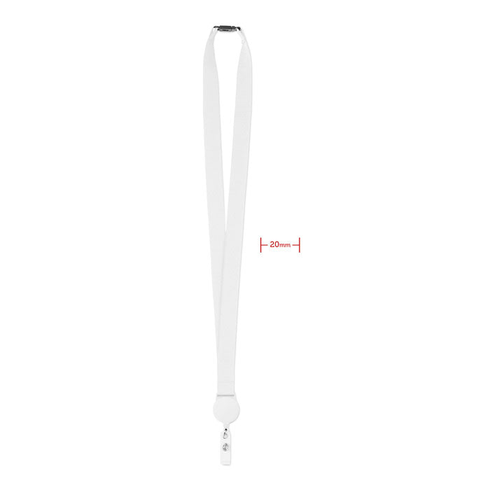 Lanyard with Retractable Clip