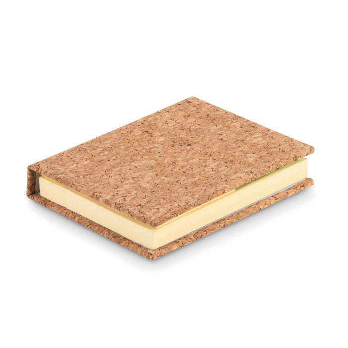 Cork Sticky Note Memo Pad