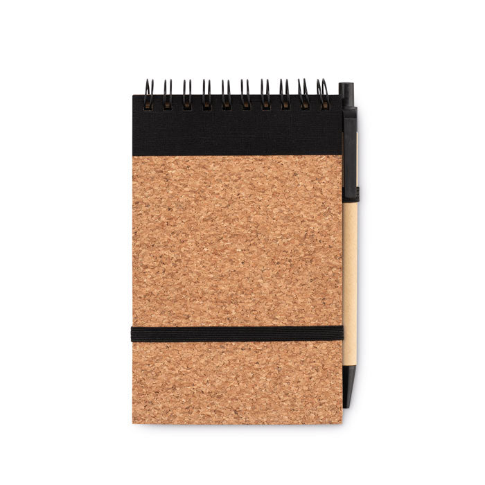 A6 Cork Notepad with Pen