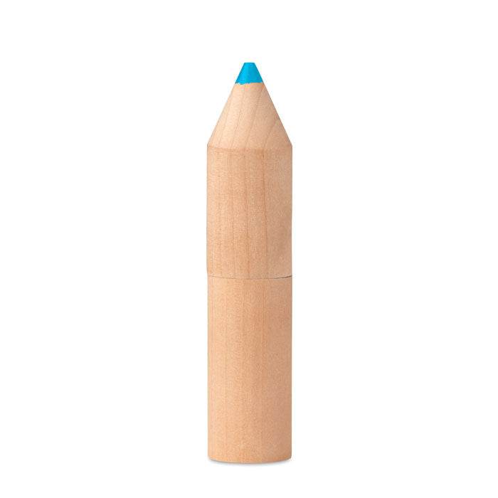 6 Colouring Pencils in Pencil Shaped Box
