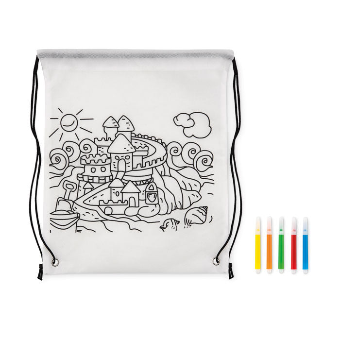 Non Woven Kids Bag with Pens