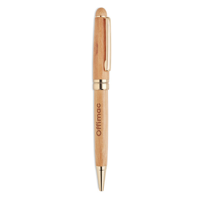 Bamboo Twist Ballpoint Pen in Box