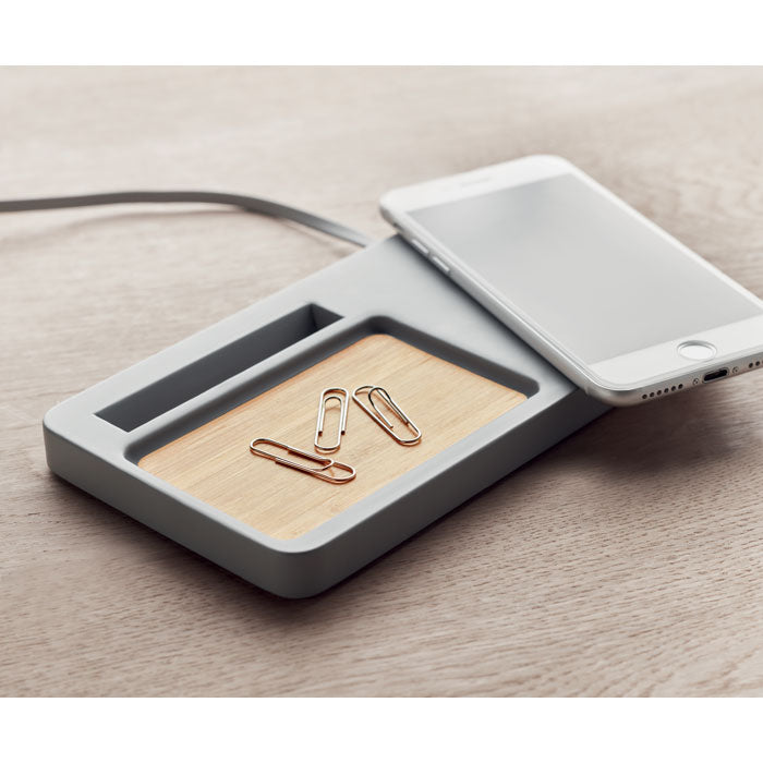 Wireless Charging Desk Organizer