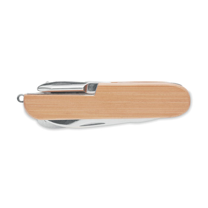 Multi Tool Bamboo Pocket Knife