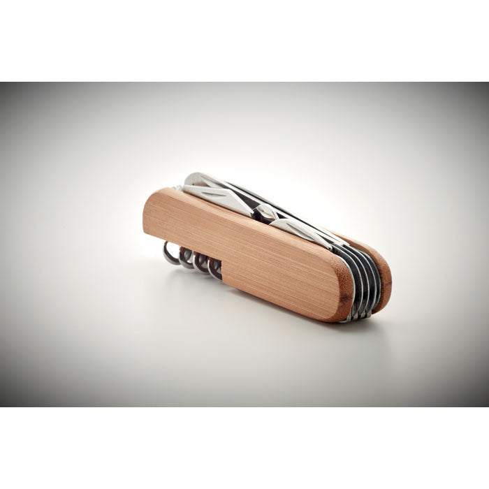 Multi Tool Bamboo Pocket Knife