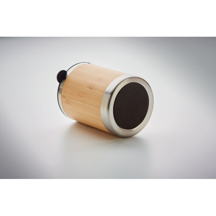 Tumbler with Bamboo Cover