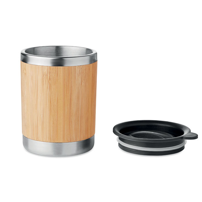 Tumbler with Bamboo Cover