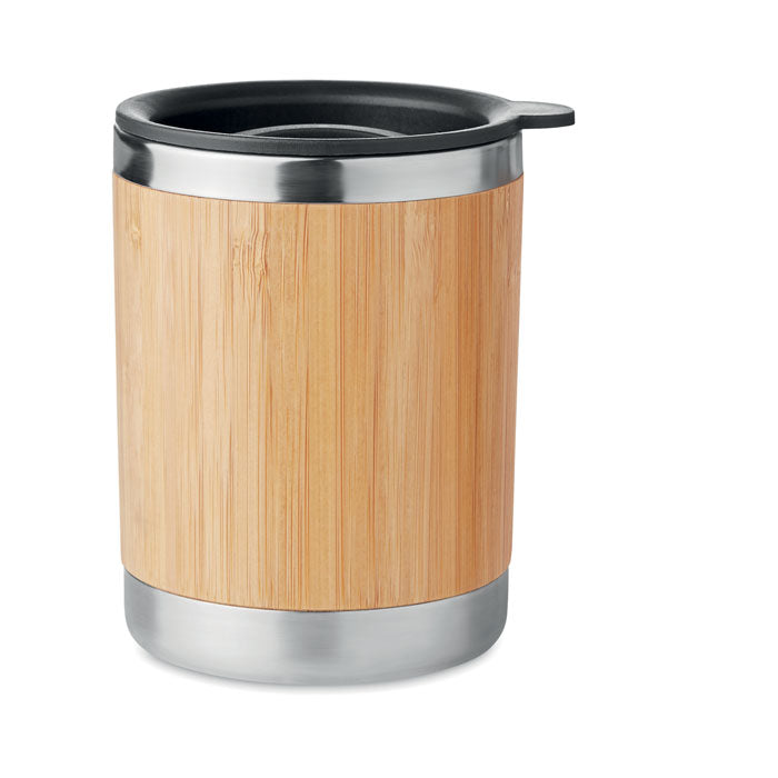 Tumbler with Bamboo Cover