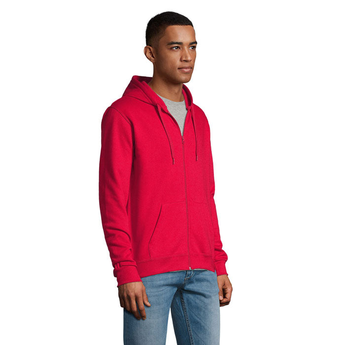 Stone Unisex Zip Hoodie