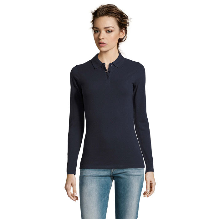 Perfect Women's Long Sleeve Polo Shirt