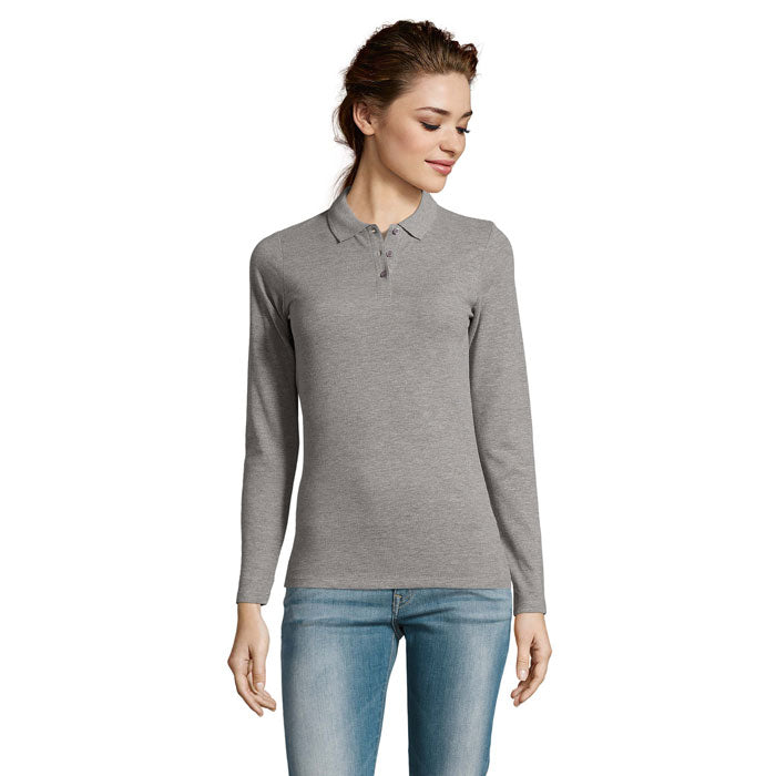 Perfect Women's Long Sleeve Polo Shirt