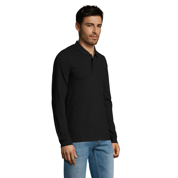 Perfect Men's Long Sleeved Polo Shirt