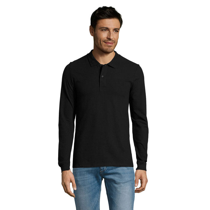 Perfect Men's Long Sleeved Polo Shirt